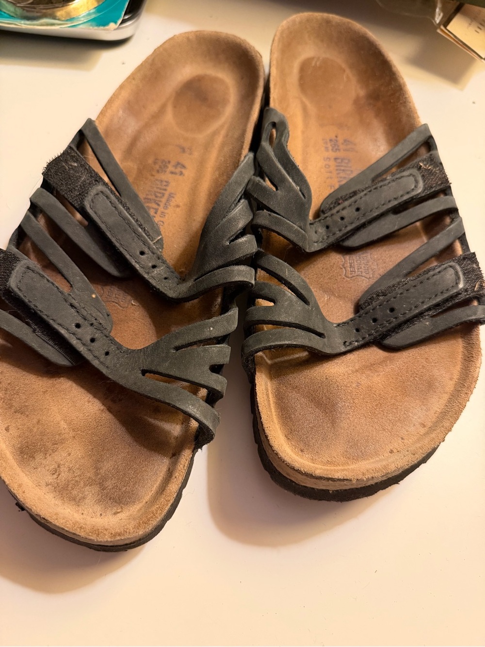 Black Birkenstock women’s Granada 41 narrow - Picture 2 of 9